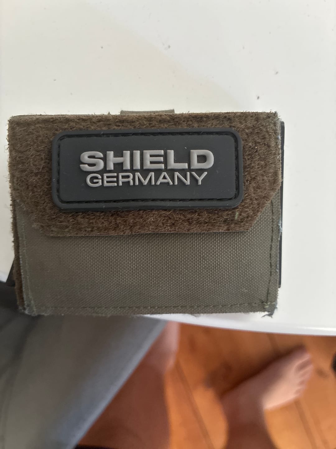 Customer photo review of Tactical Wallet MK2 - Steingrau Oliv