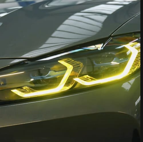 Customer photo review of BMW G80 M3 G82 M4 CSL YELLOW DRL KIT