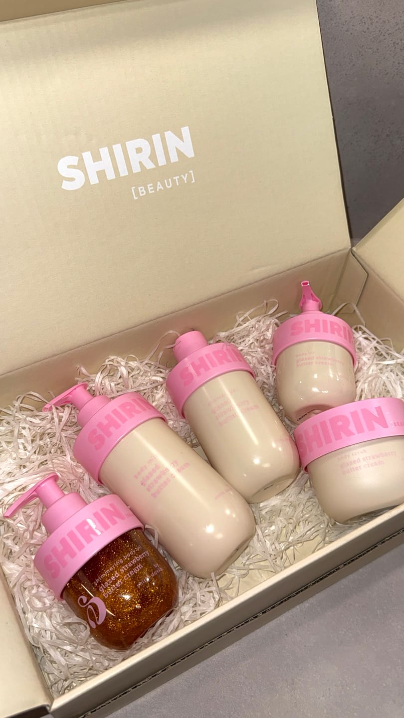 Customer photo review of Glow Girl Milk Set Glazed Strawberry Butter Cream