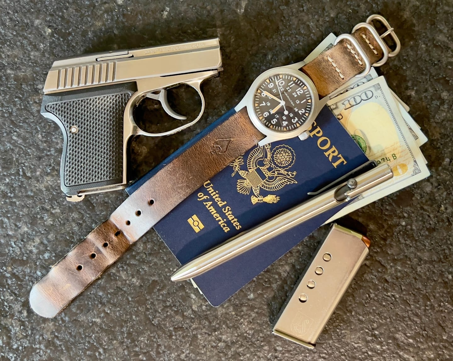 Customer photo review of W.O.E. Leather Single Pass Strap
