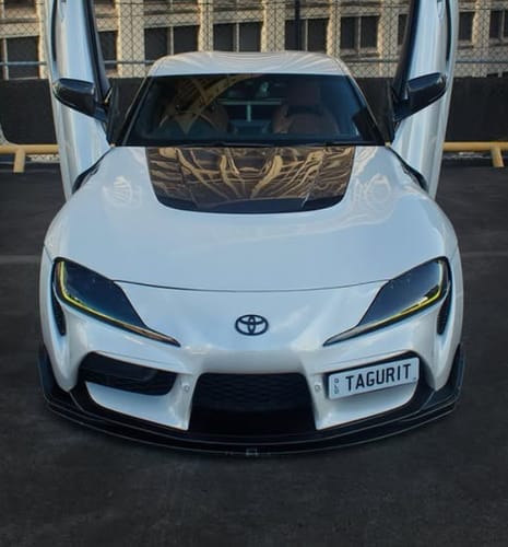 Customer photo review of TOYOTA A90 SUPRA CSL YELLOW DRL KIT