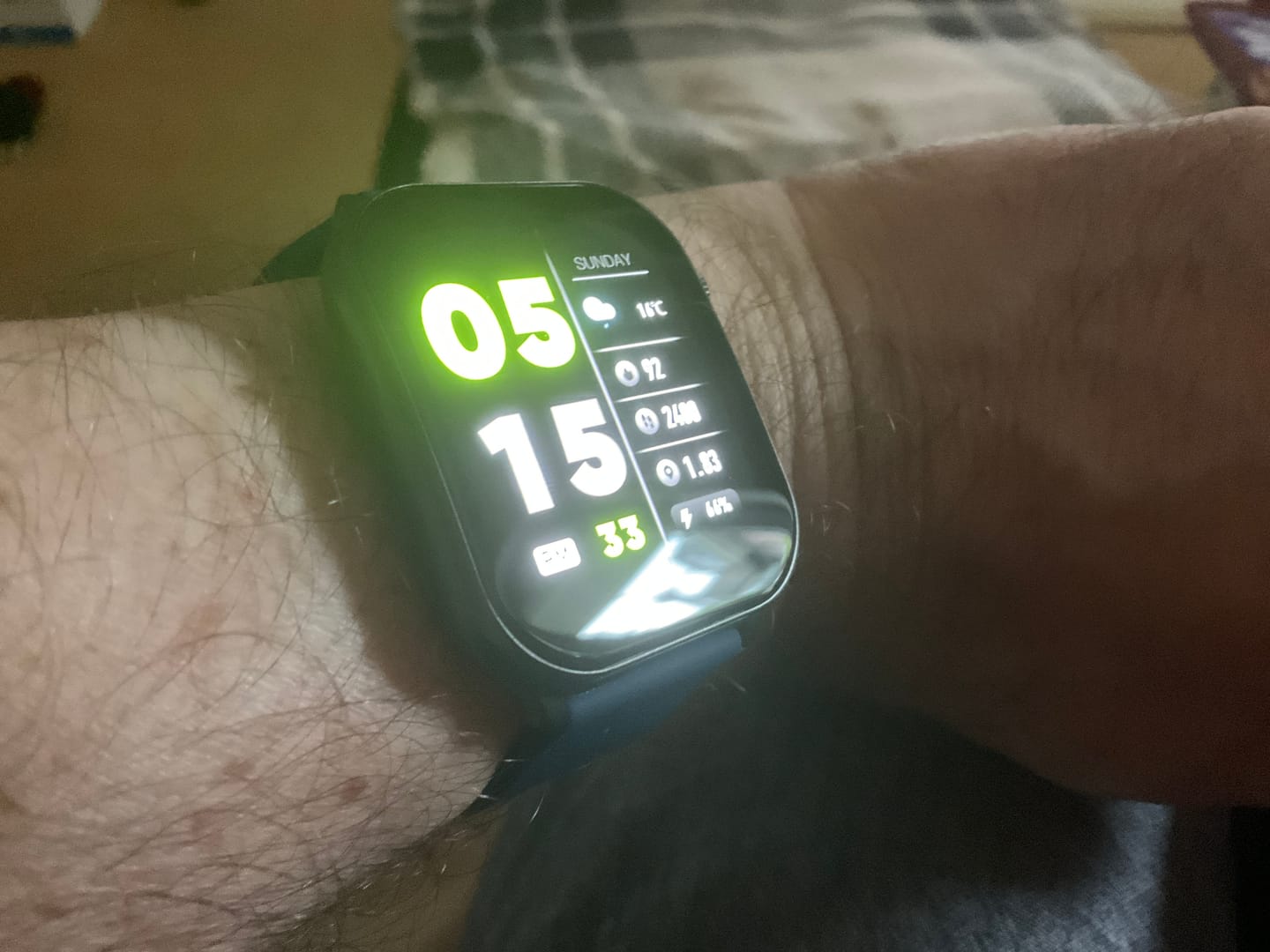 Customer photo review of Gard Pro Health 4 Smartwatch
