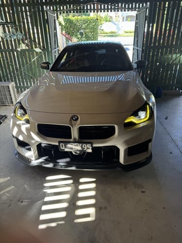 Customer photo review of BMW G87 M2 / G42 2 SERIES CSL YELLOW DRL KIT