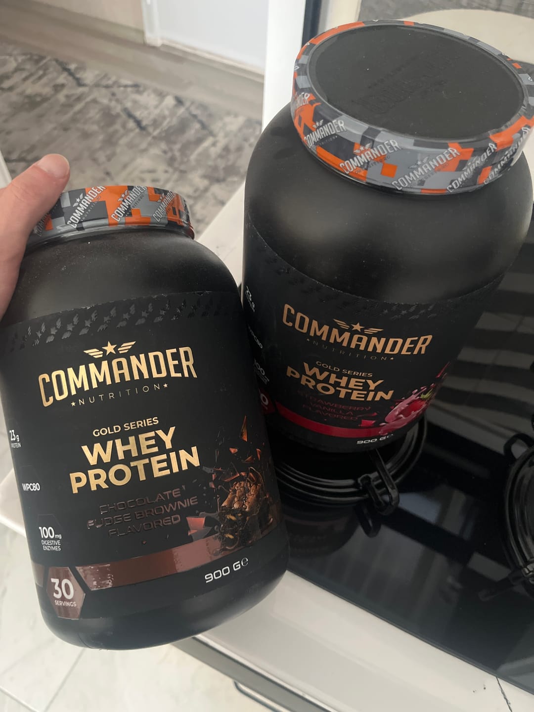 Customer photo review of Gold Whey Protein 900g (30 Servis)