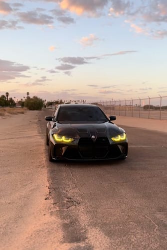 Customer photo review of BMW G80 M3 G82 M4 CSL YELLOW DRL KIT
