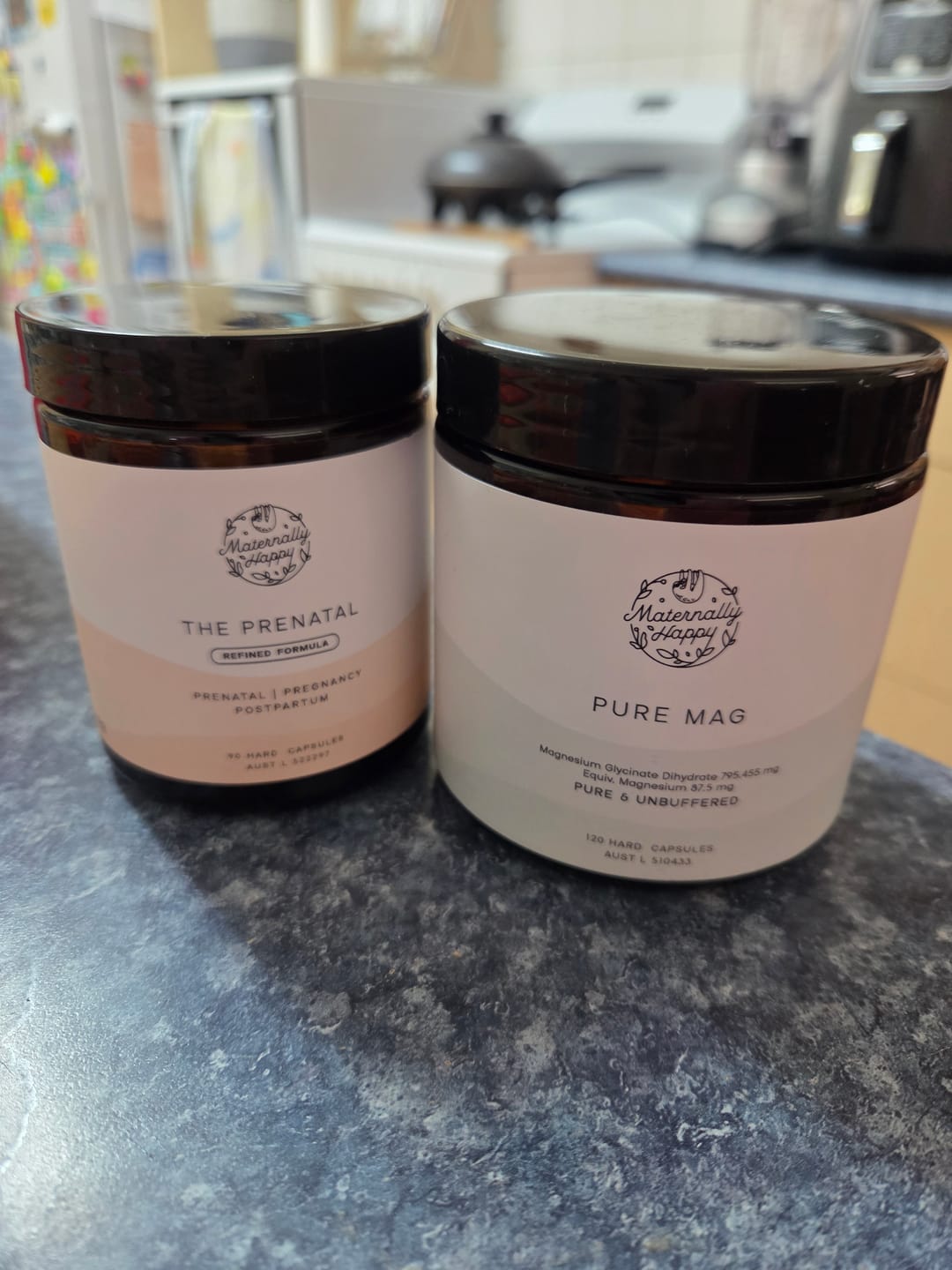 Customer photo review of Pure Mag | Unbuffered Magnesium Glycinate
