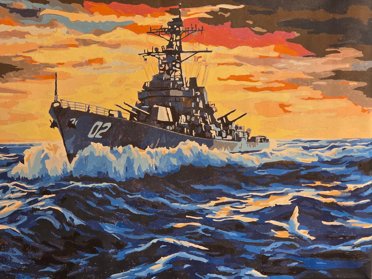Customer photo review of Navy Battleship