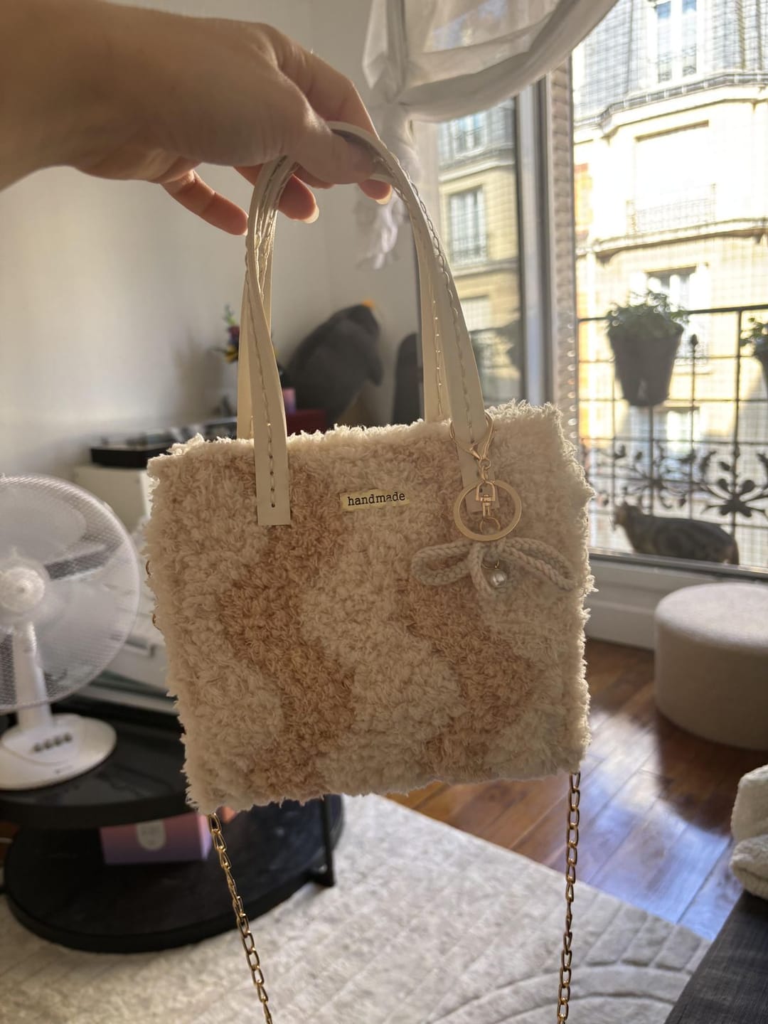 Customer photo review of Neutrals Wavey - Woven Tote Bag Kit