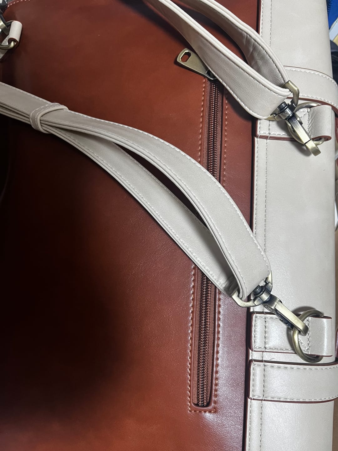 Customer photo review of Sombre Vintage Briefcase