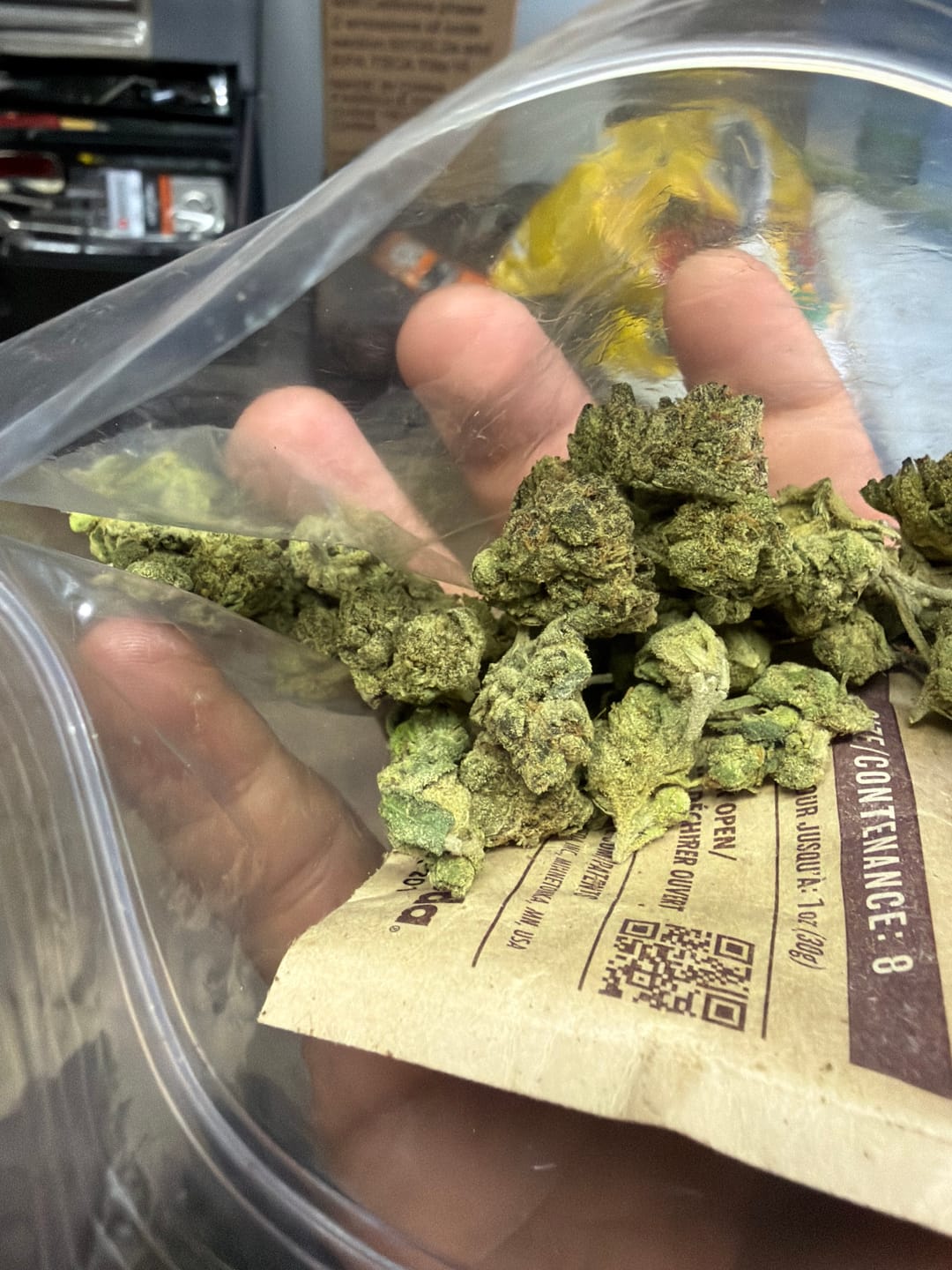 Customer photo review of Sour Tangie - Bulk - Sativa