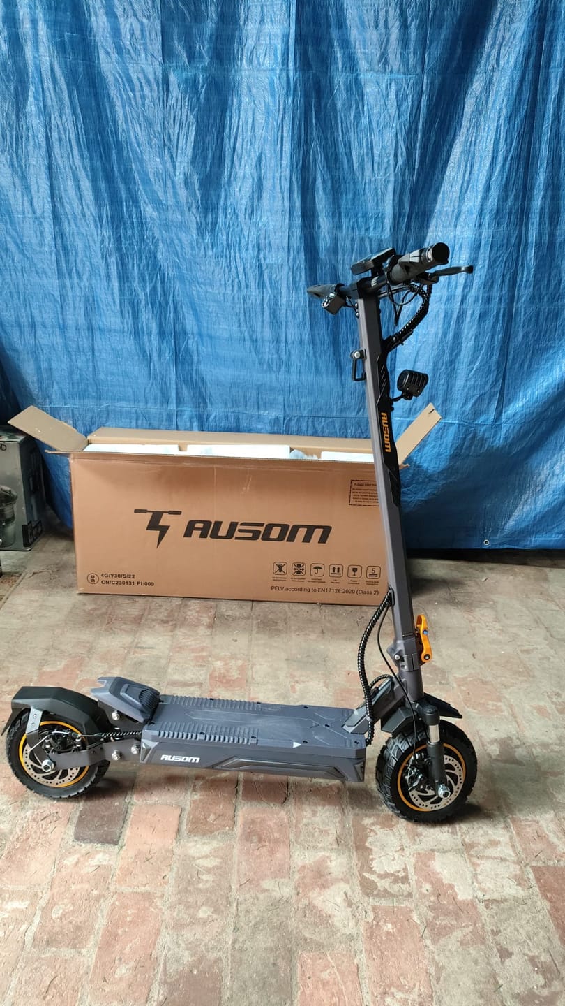 Customer photo review of Ausom K20 Pro Dual Motor (Laluz 2 Pro Dual) Hulajnoga elektryczna