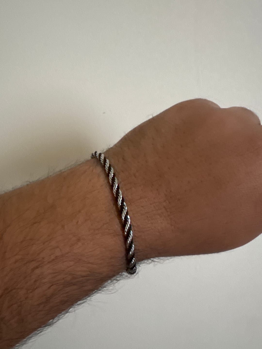 Customer photo review of Twisted Rope Bracelet