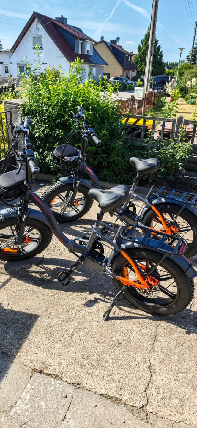 Customer photo review of Vakole Y20 Pro 20" Fat Bike 1440Wh Foldable Step-through E-bike 48V 30Ah Battery