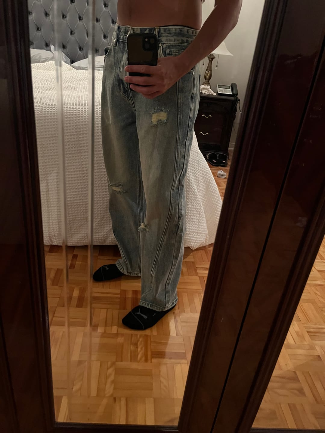 Customer photo review of 6057 - Downtown Denim Jeans