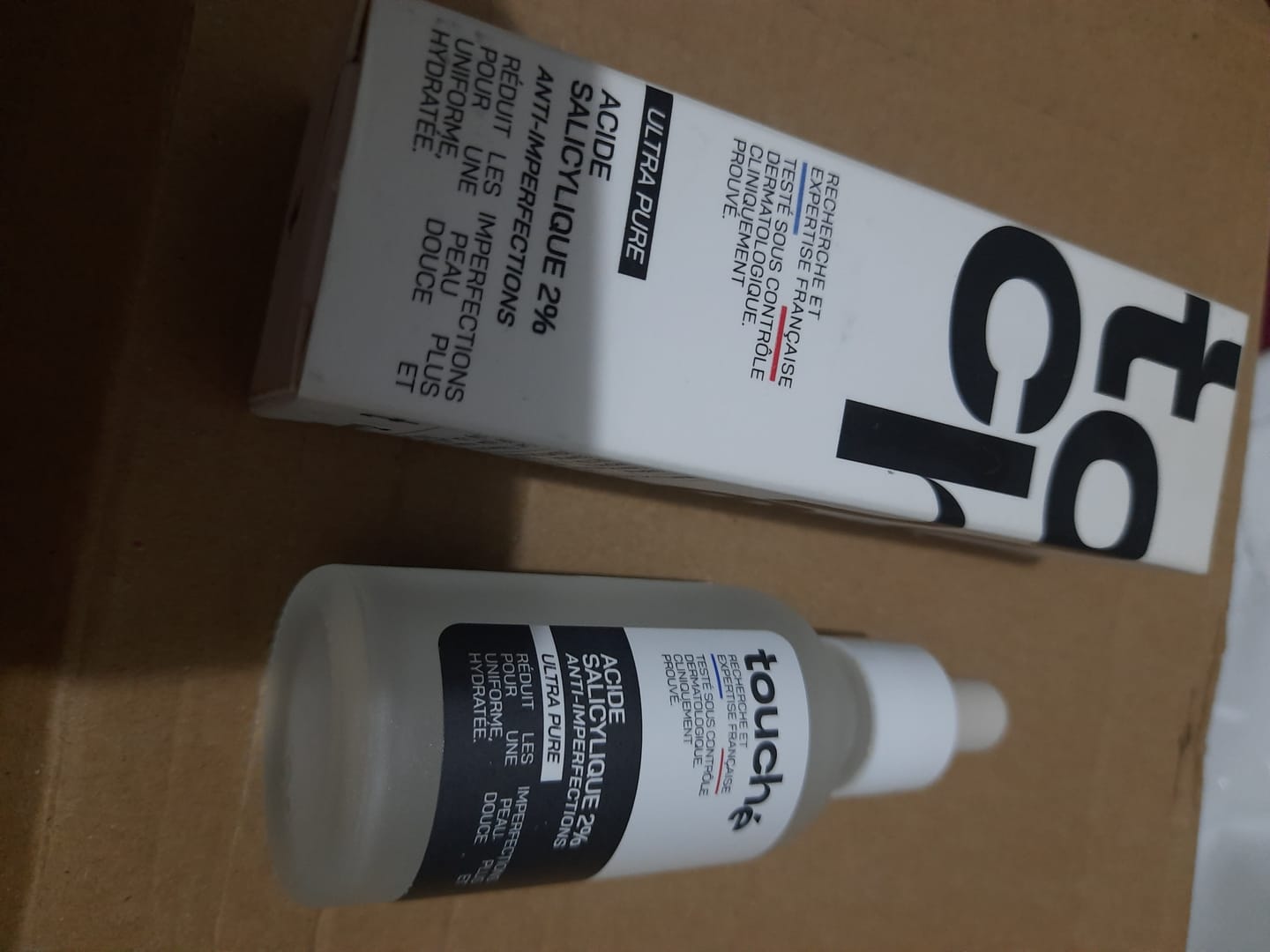 Customer photo review of ACIDE SALICYLIQUE 2% ULTRA PURE · HIGH POTENCY