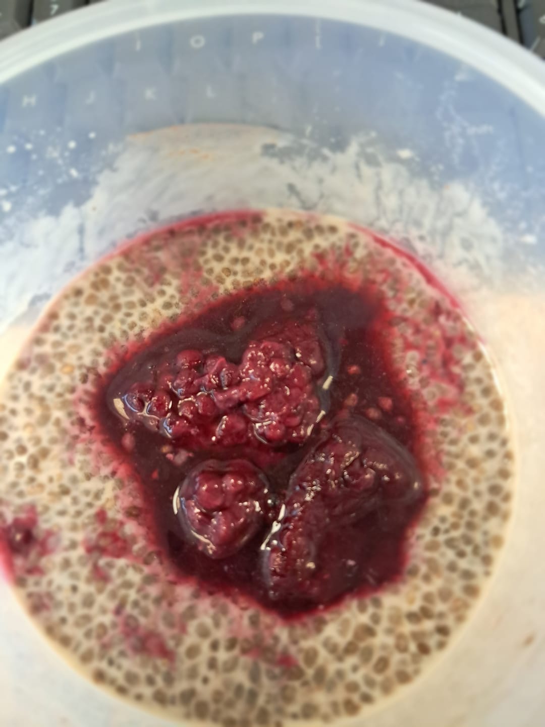 Customer photo review of Chocolate Bone Broth Powder
