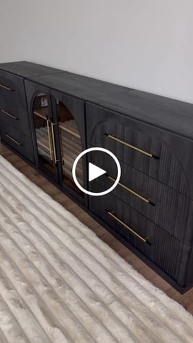 Customer video review of Jagger Modern Modular Sideboard Buffet Cabinet Set (3-Piece)