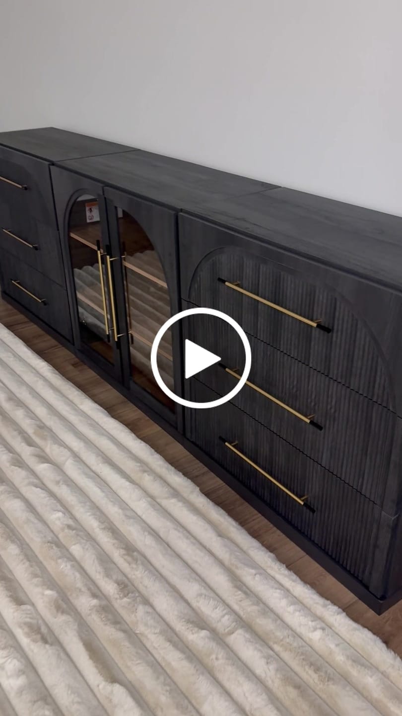 Customer video review of Jagger Modern Modular Sideboard Buffet Cabinet Set (3-Piece)