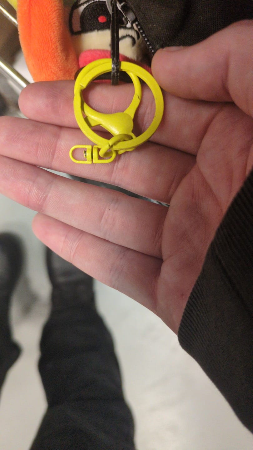 Customer photo review of Gummigoo Keychain Figurine
