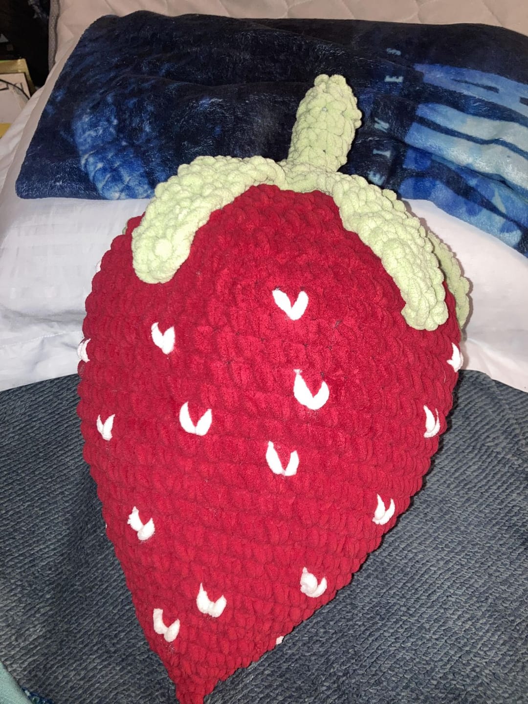 Customer photo review of STRAWBERRY - Chunky Crochet Kit