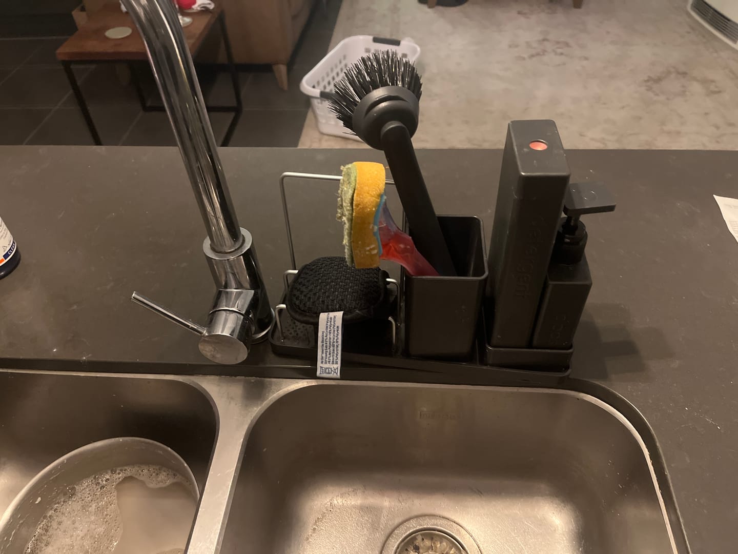 Customer photo review of Drip Deck - Premium Sink Organiser Bundle
