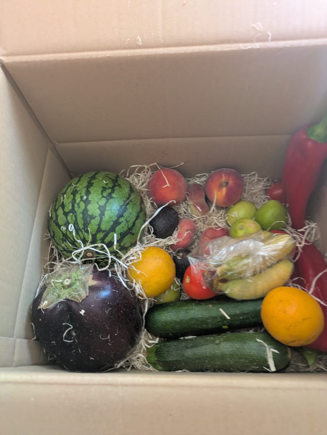 Customer photo review of Bio Obst & Gemüse Retterbox 5kg