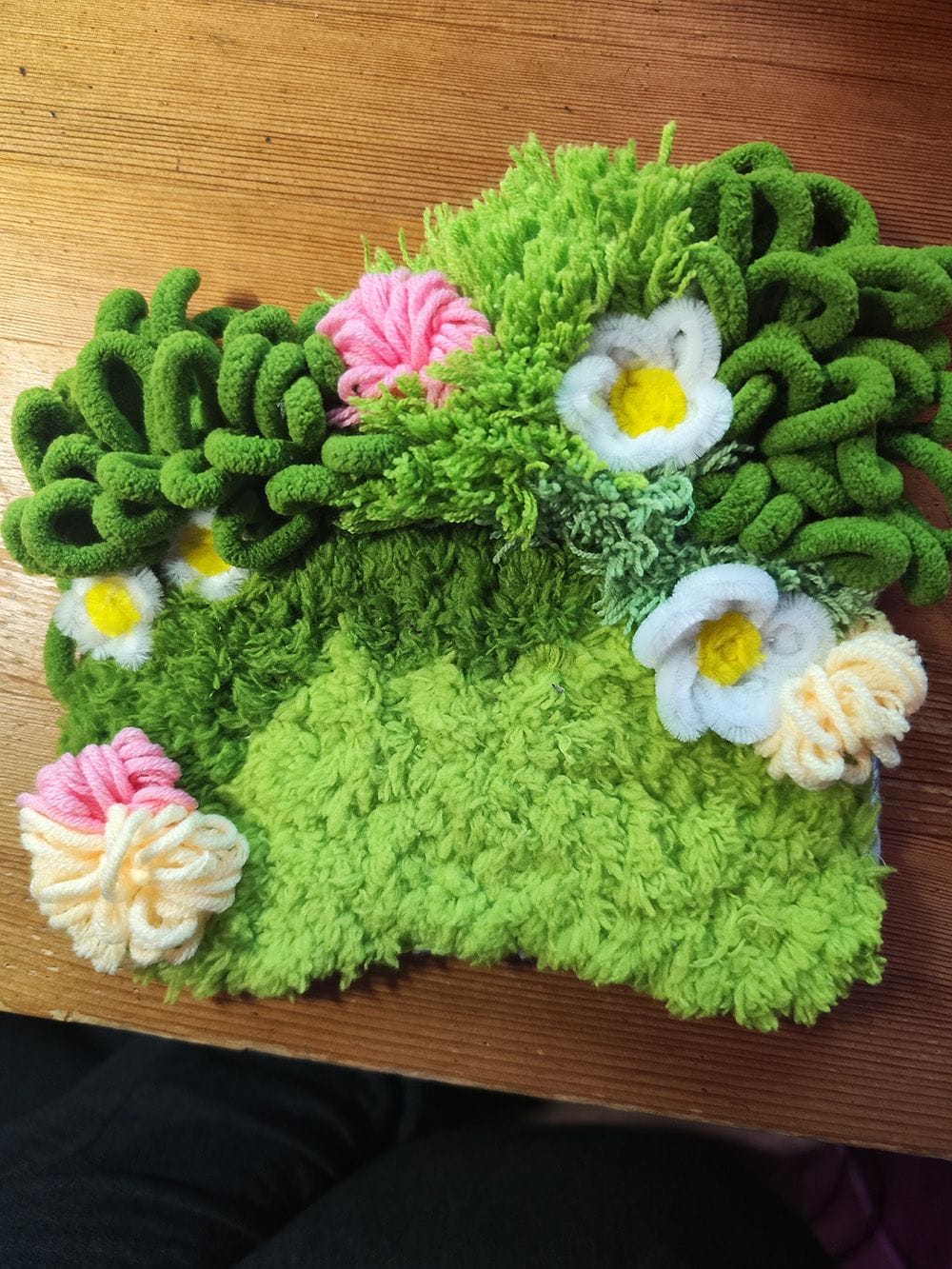 Customer photo review of DAISY - Moss Coaster Kit