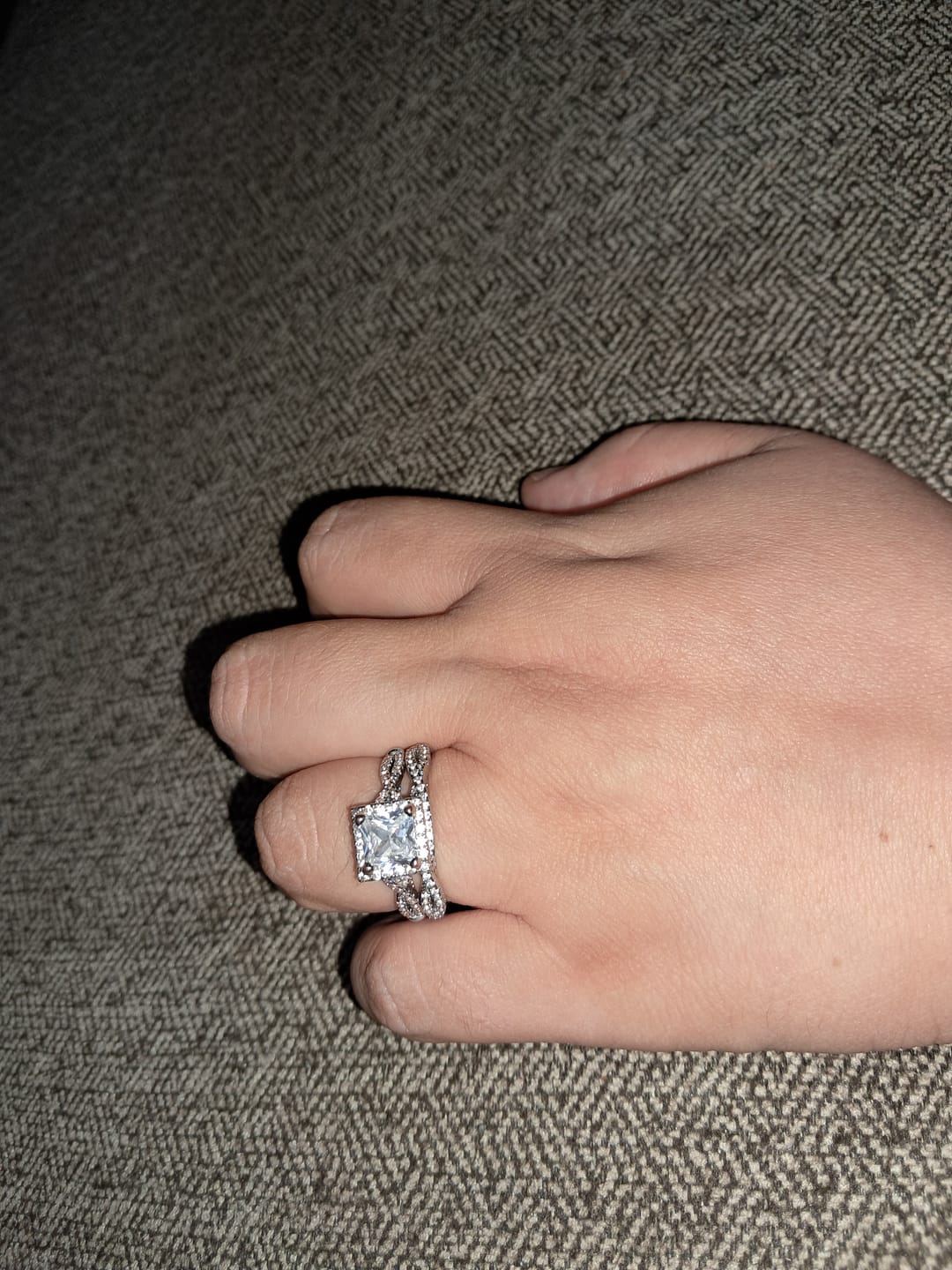 Customer photo review of FREE Today: Prince Rose Couple Ring