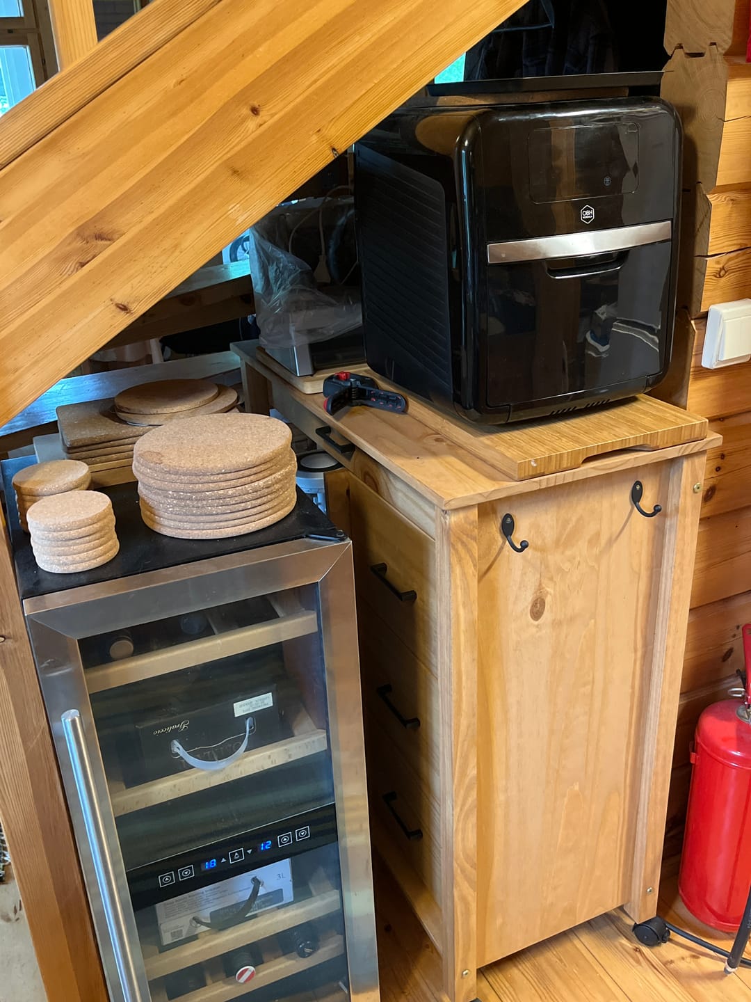 Customer photo review of Keittiövaunu monza Gane 84x40x90cm (mänty)