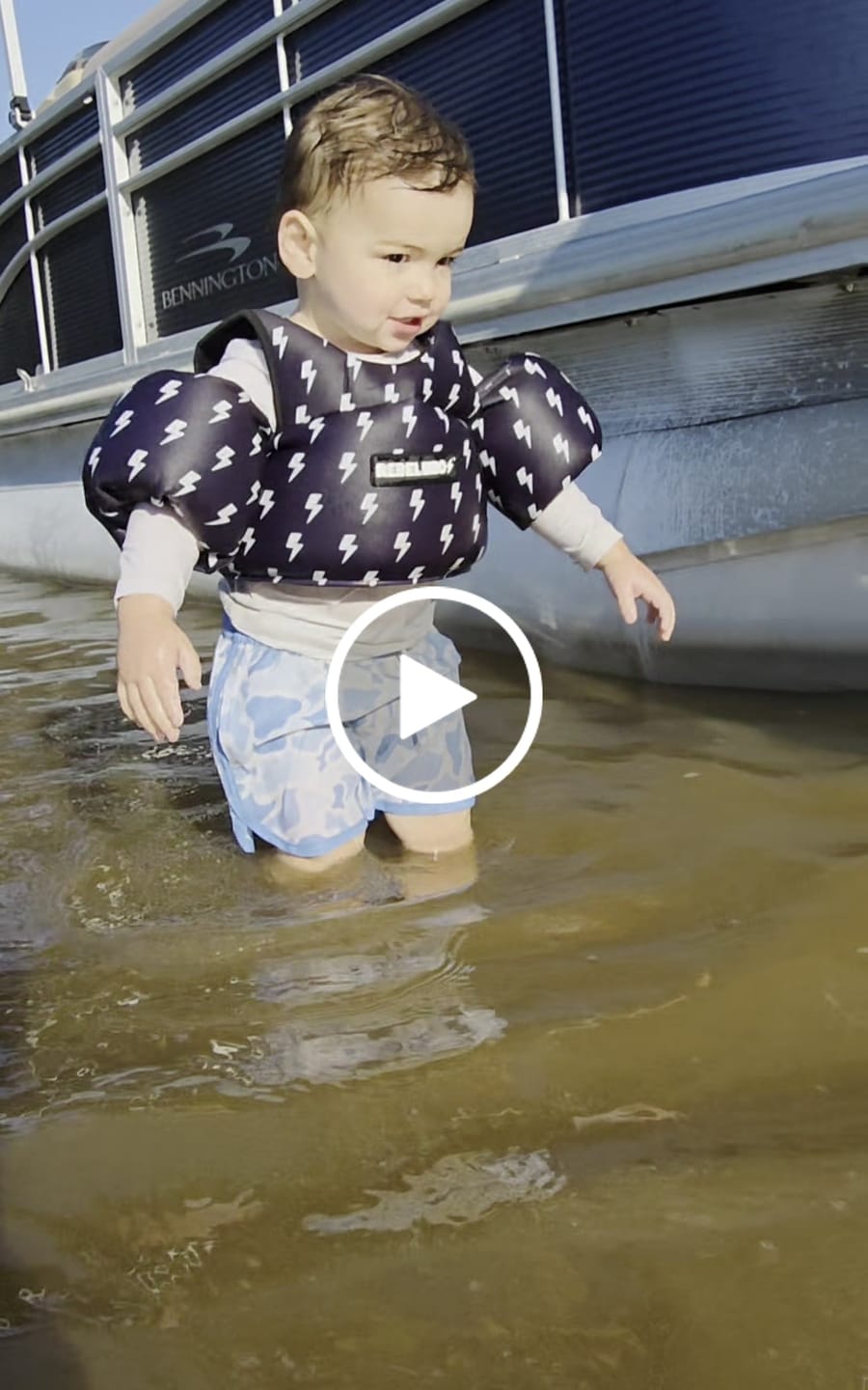 Customer video review of Neoprene Swim Vest in Jagger