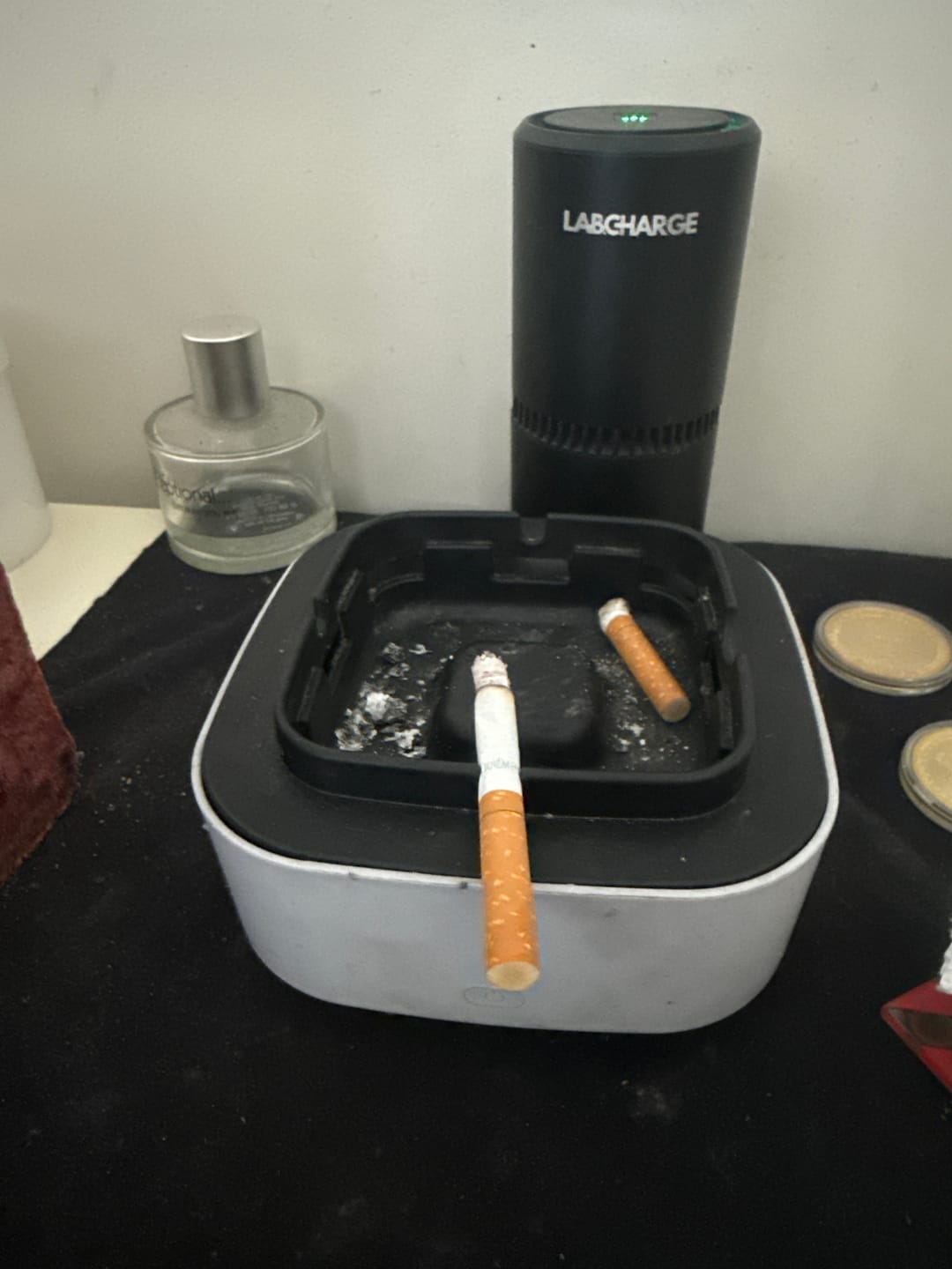 Customer photo review of CleanAir Ashtray