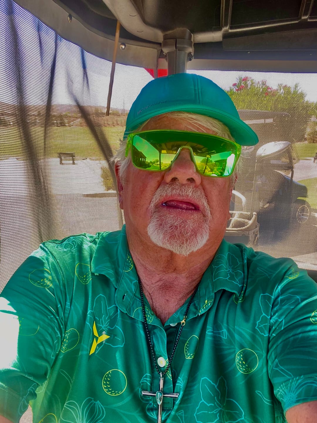 Customer photo review of Light Wave Golf Polo