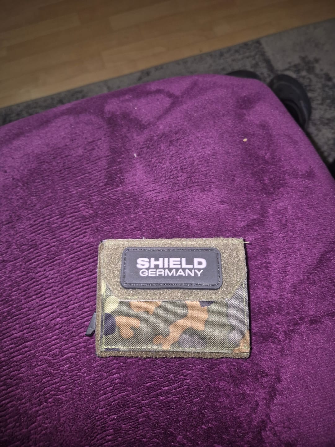 Customer photo review of Tactical Wallet MK2 - 5-Farben Flecktarn