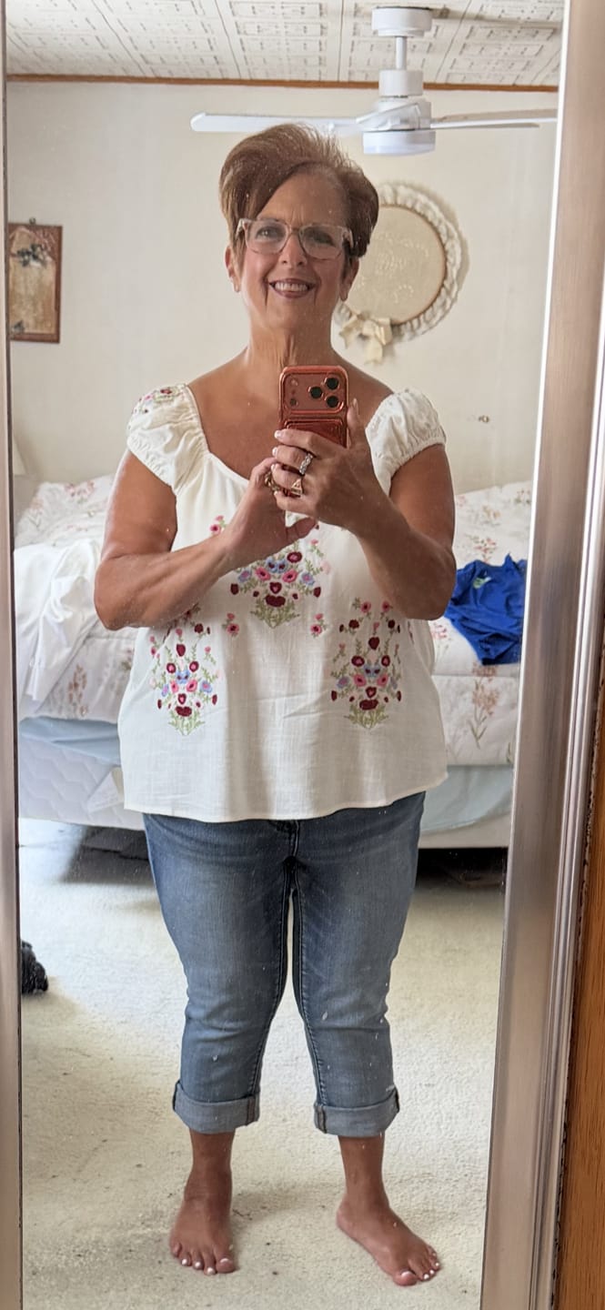 Customer photo review of Source of Life Top - Final Sale