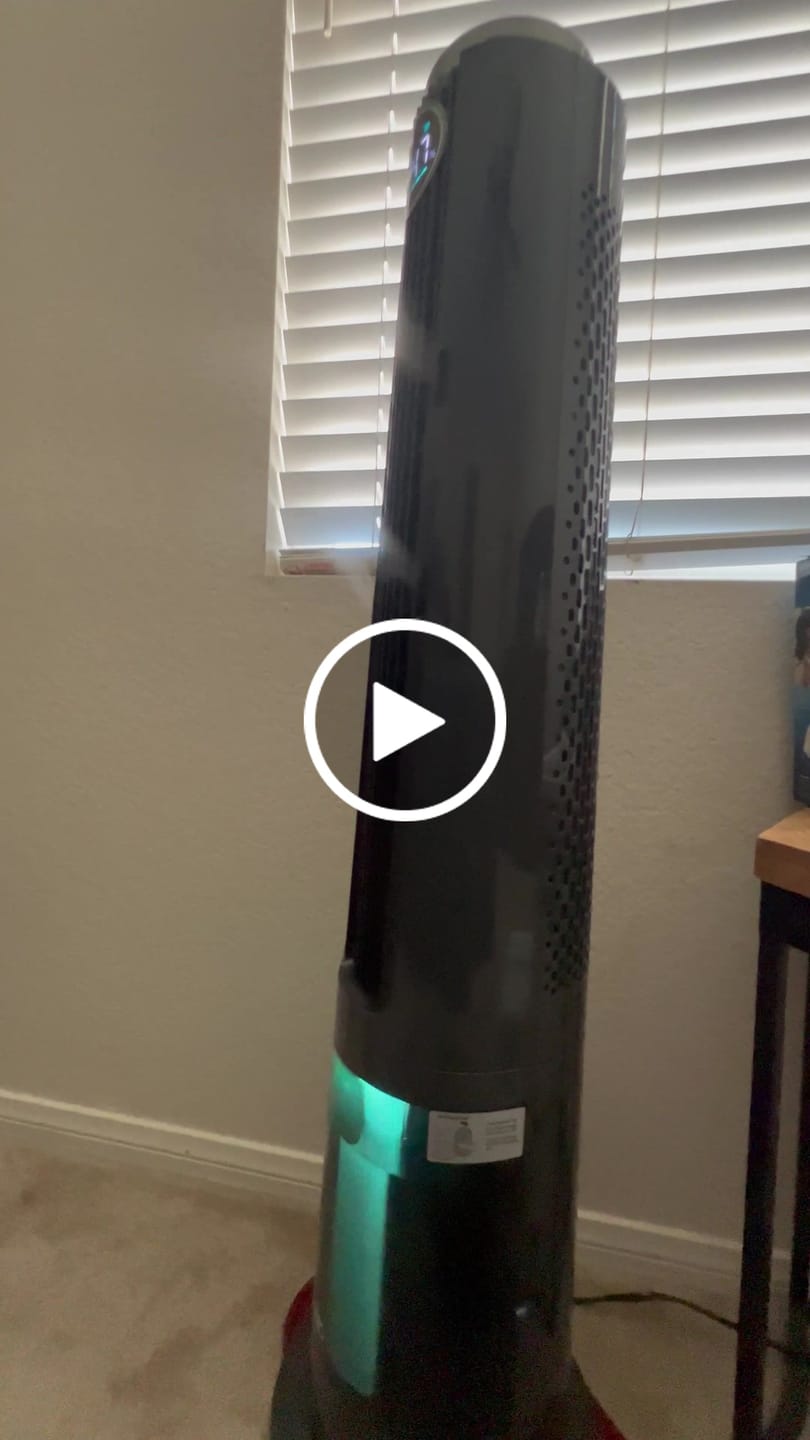 Customer video review of TurboCool™ Misting Fan 765S