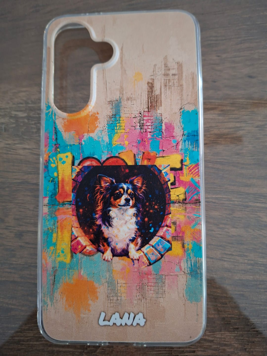Customer photo review of Streetart - Gepersonaliseerd telefoonhoesje