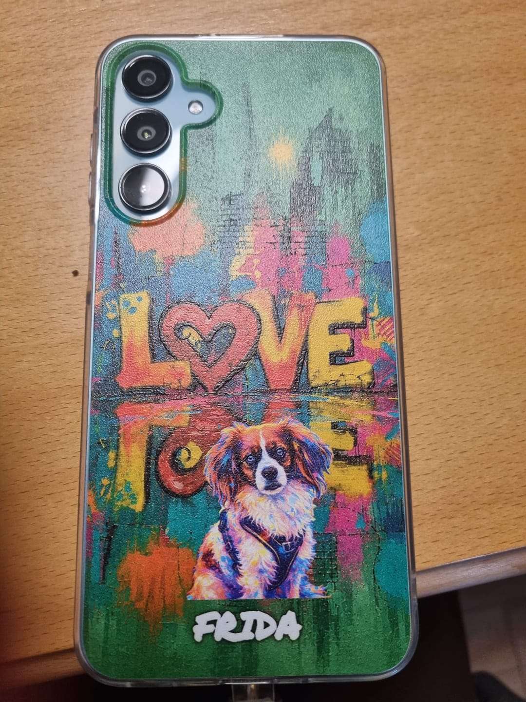 Customer photo review of Personalisierte Handyhülle - Streetart