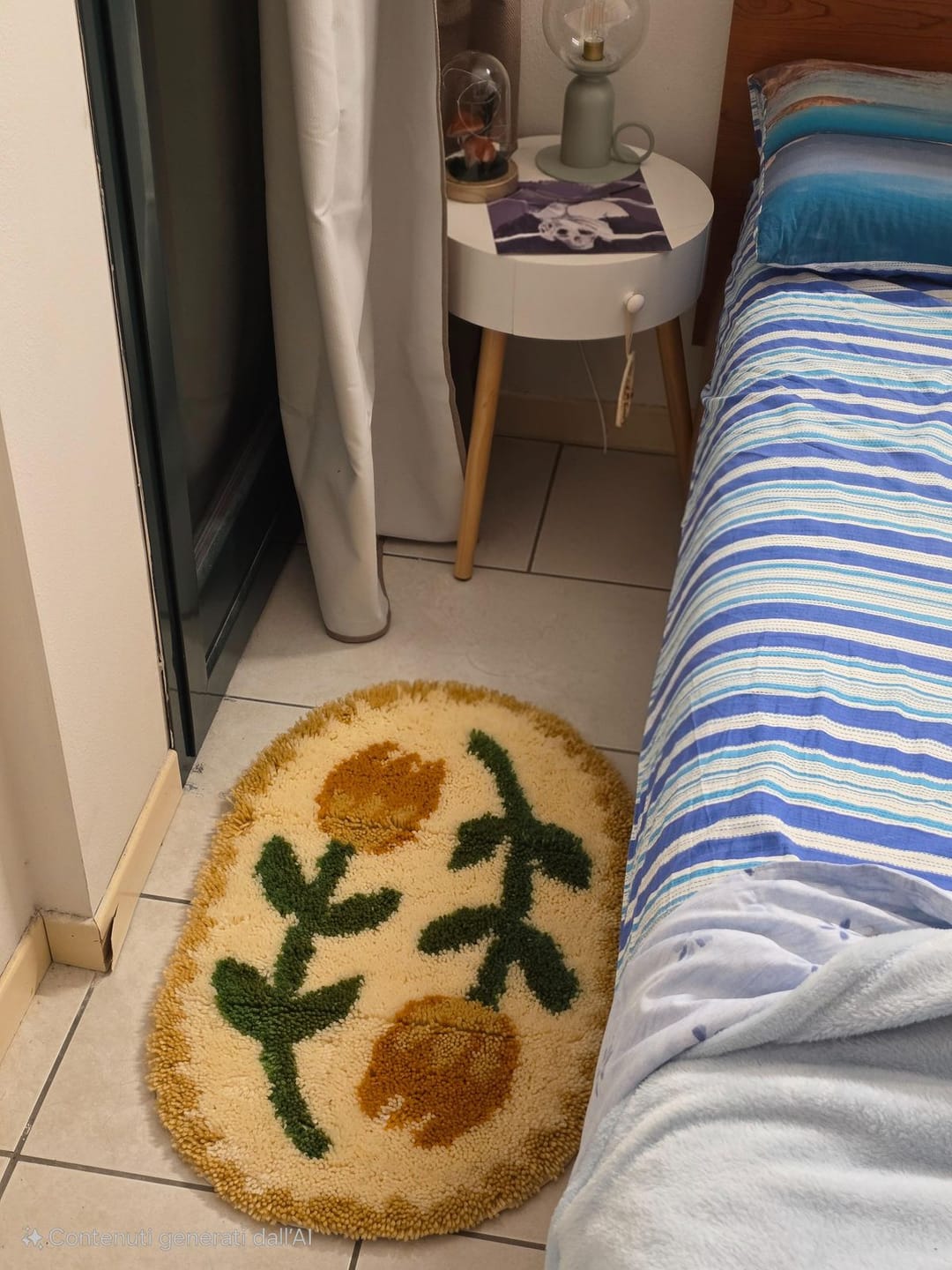 Customer photo review of AMSTERDAM TULIP FEVER - XL Rug Making Kit