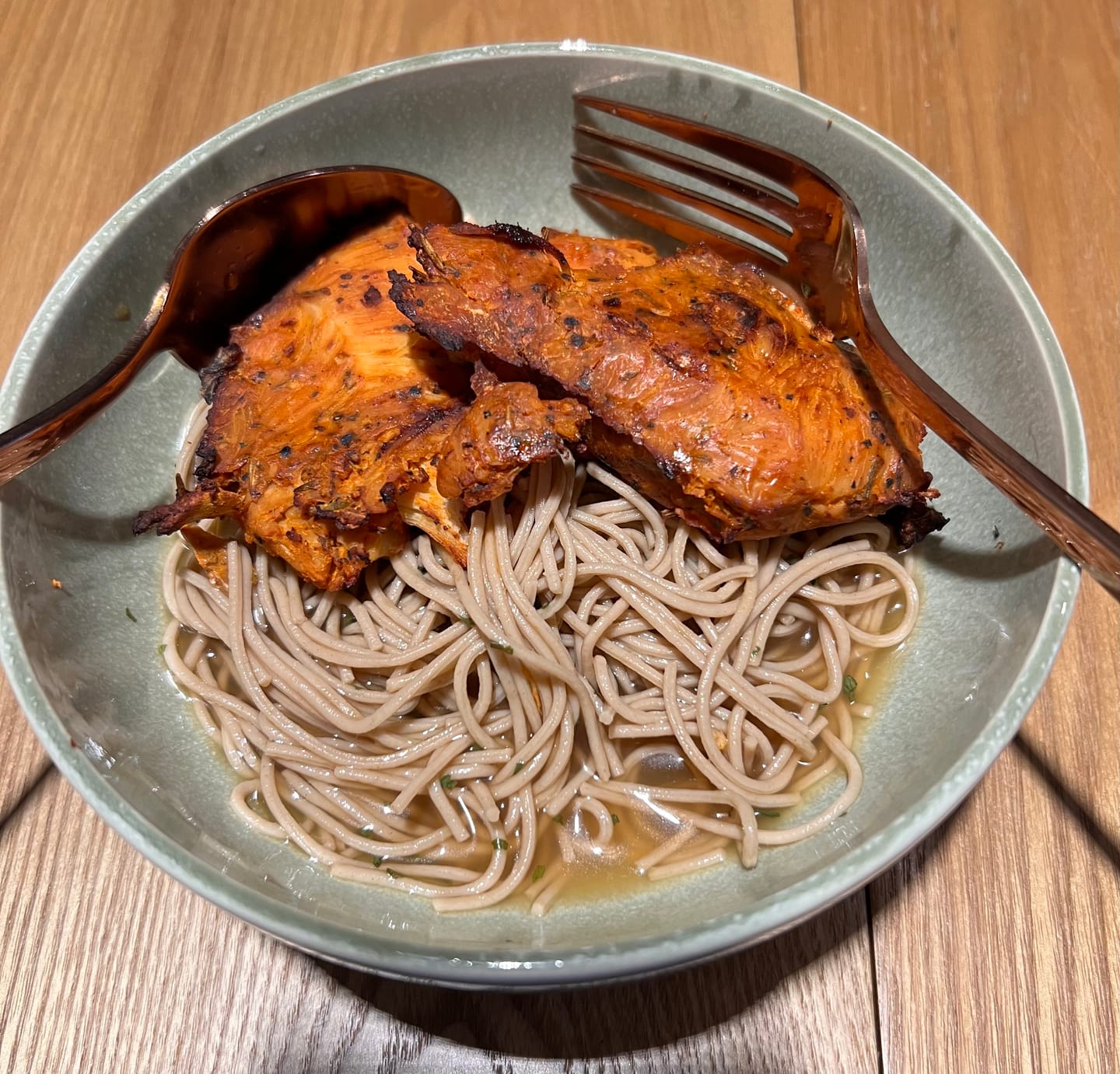 Customer photo review of 68° Chicken Singapore Delights - Louisiana Cajun