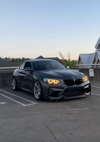 Customer photo review of BMW F87 M2 / F22 2 SERIES AMBER DRL KIT