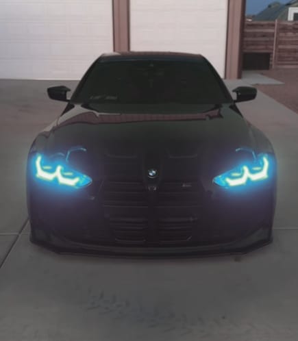 Customer photo review of BMW G80 M3 G82 M4 ICE BLUE DRL KIT