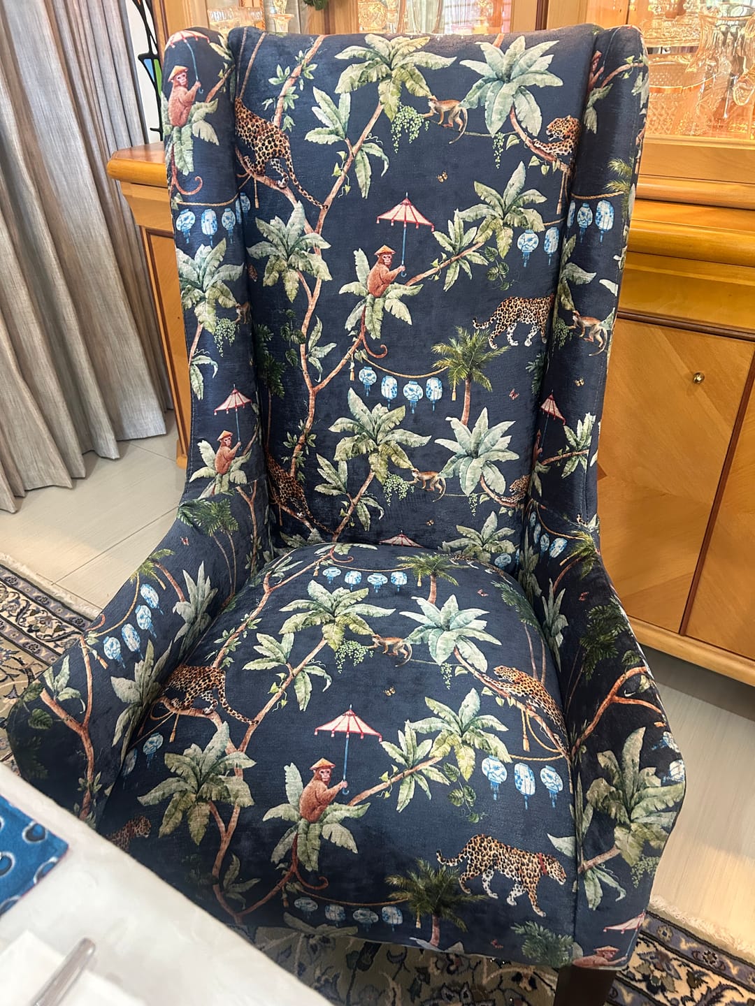 Customer photo review of Fabric | Jungle | Leopard | Per Meter