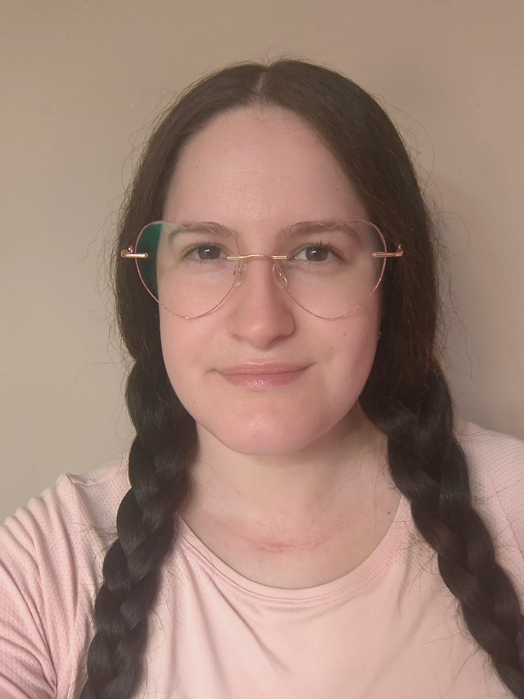 Customer photo review of Lovie Eyeglasses