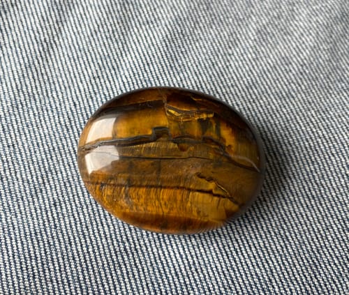 Avis photo d'un client sur Galet Oeil De Tigre