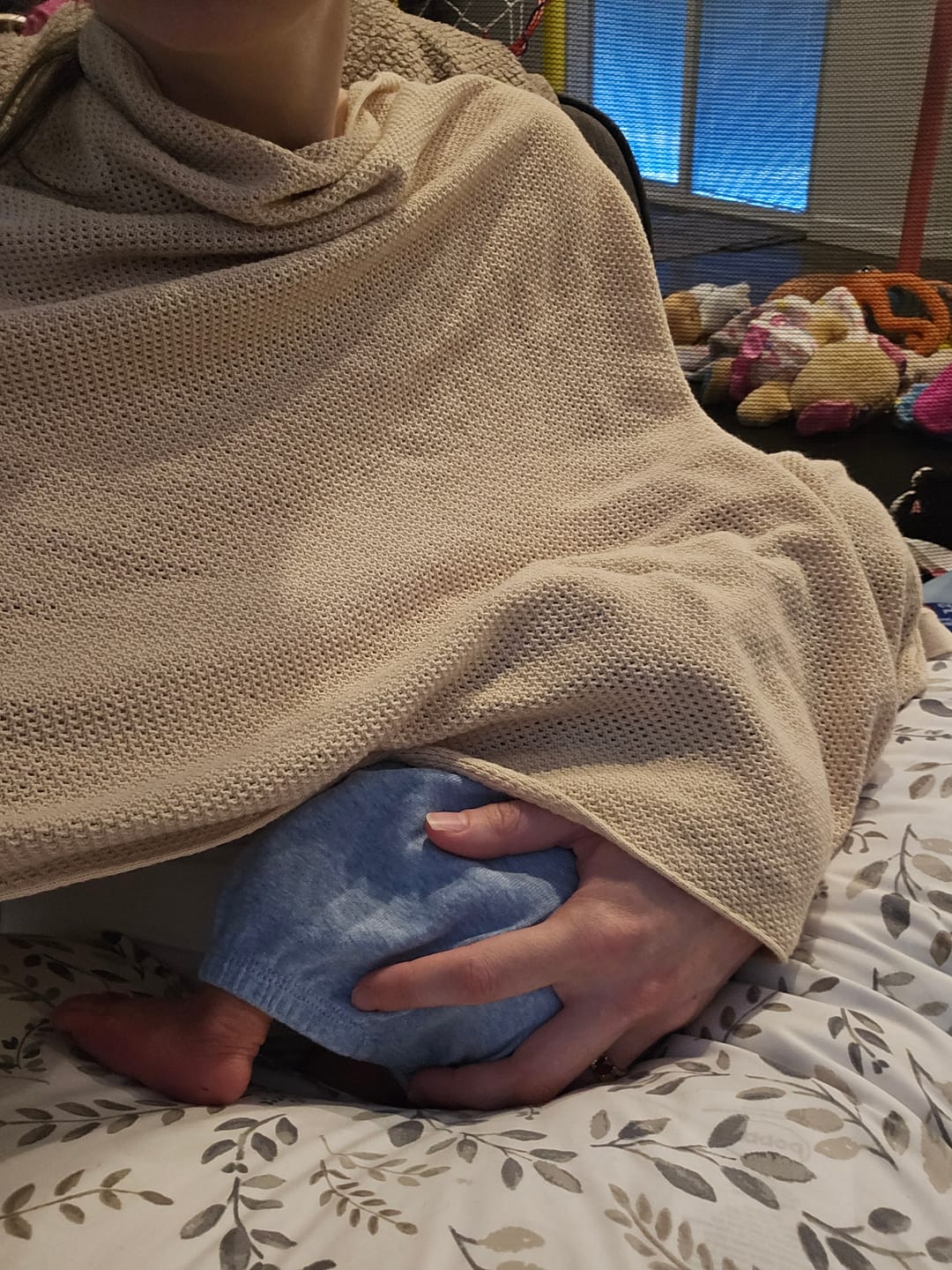 Customer photo review of Nestling Baby™ Nursing Cover