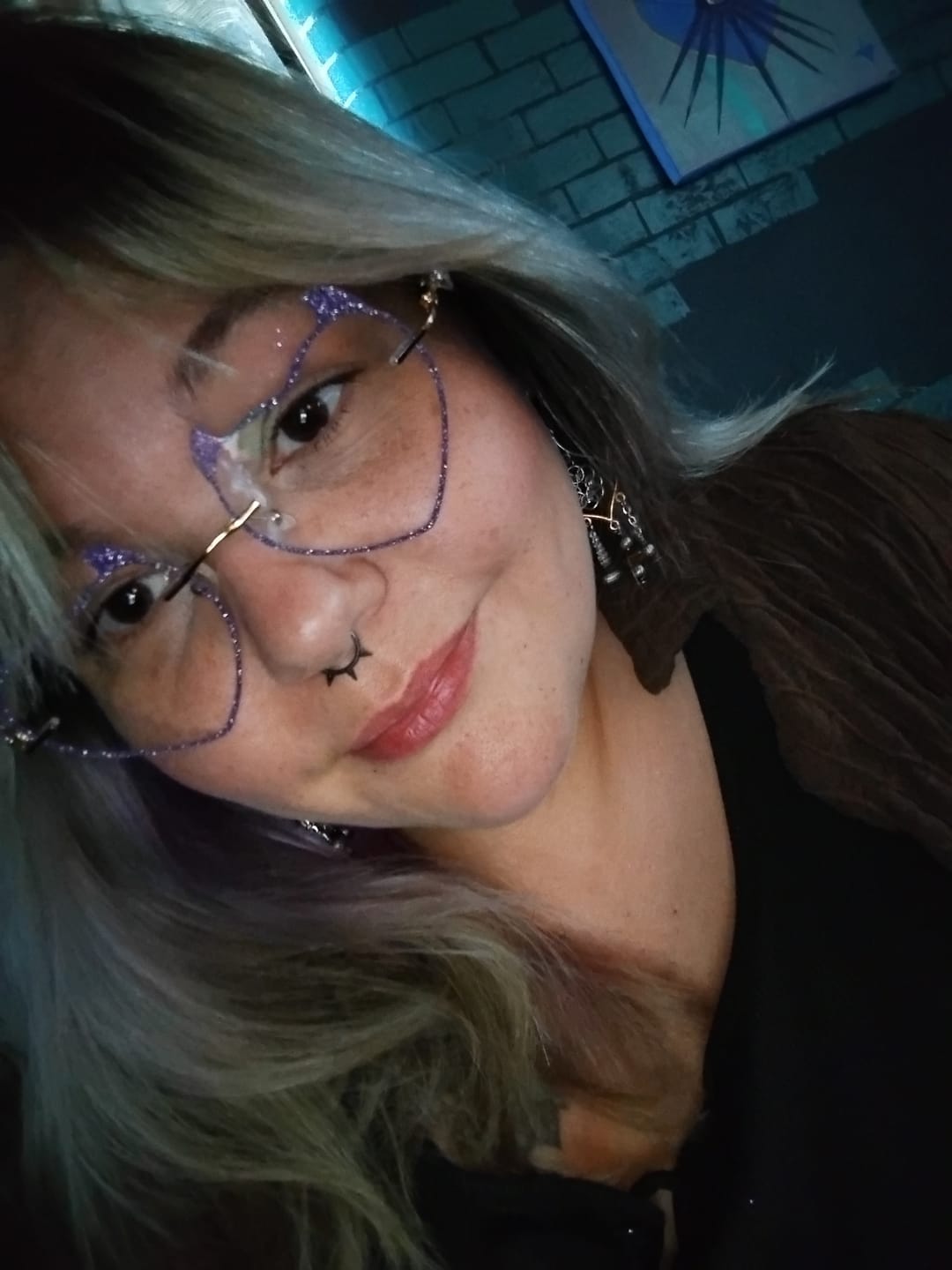 Customer photo review of Nox Eyeglasses