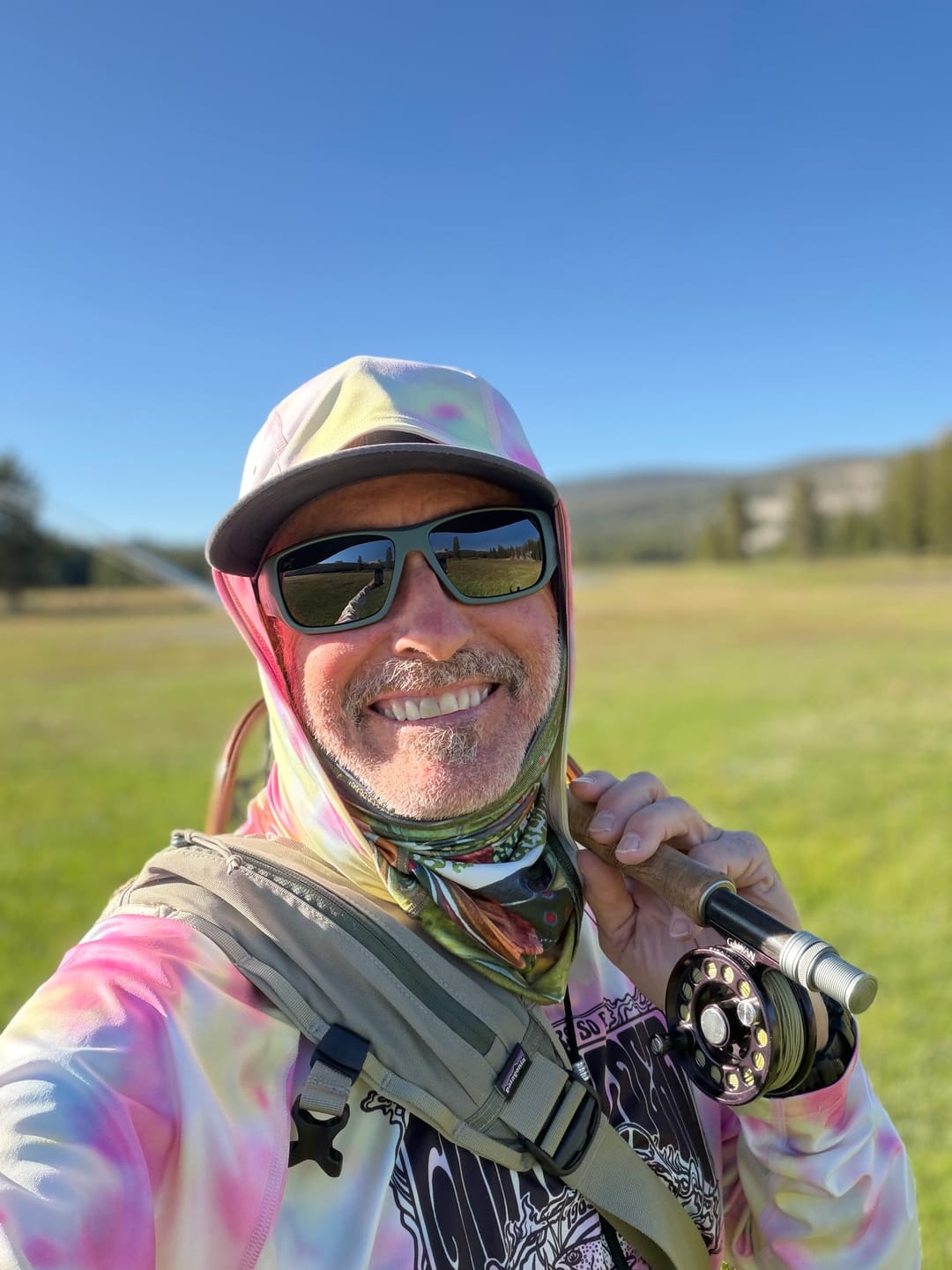 Customer photo review of Simms M's Grateful Dead SolarTech Hoody - Limited Edition