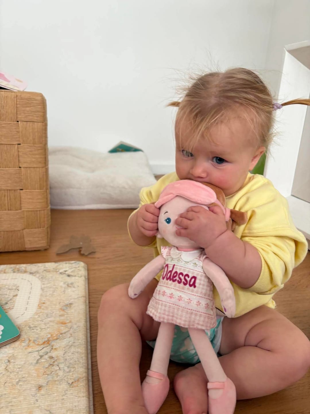 Customer photo review of Personalized Day & Night Sophie - Talking Doll