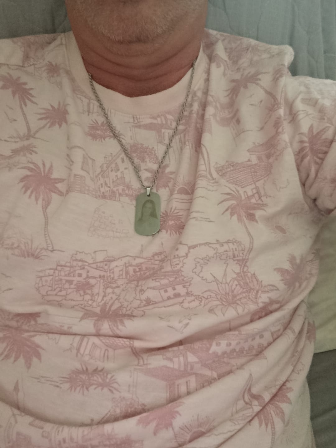 Customer photo review of Collana Memory Foto Incisa