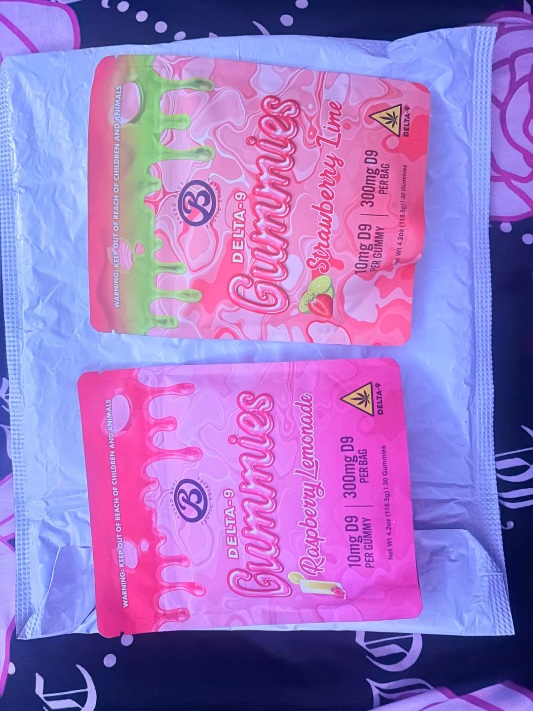 Customer photo review of GUMMIES - RASPBERRY LEMONADE